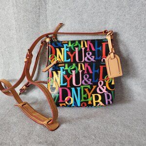 Dooney & Bourke Multicolor Grafica Retro Crossbody Bag Leather Polyvinyl-Coated
